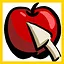 You clicked on apple 5k times. icon