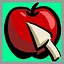 You clicked on apple 50k times. icon