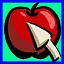 You clicked on apple 500k times. icon