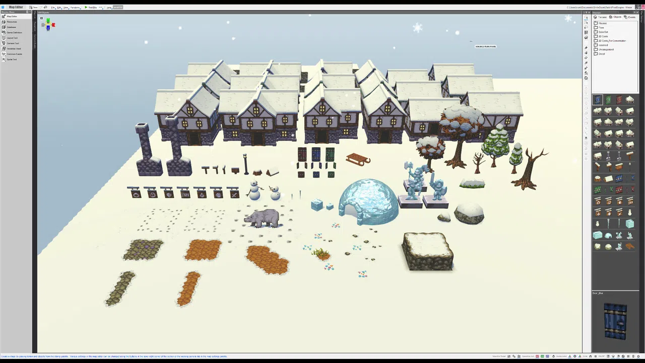 RPG Developer Bakin PixelScapes Winter Pack Screenshot 4