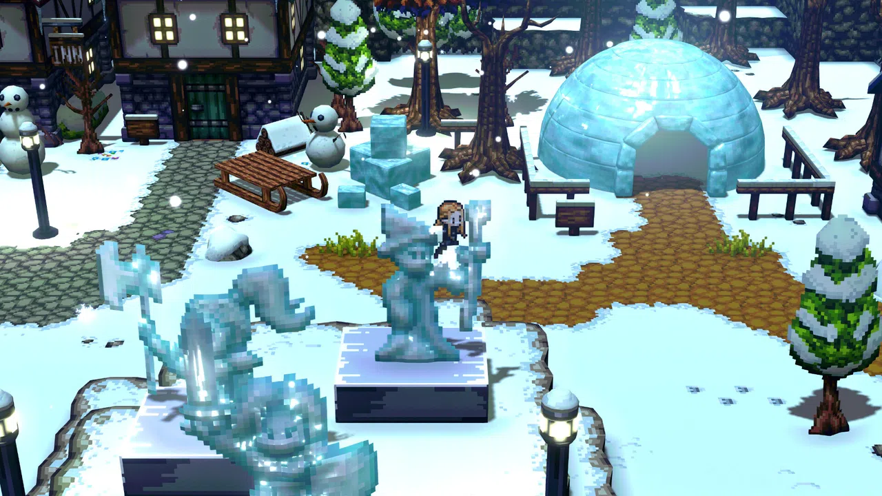 RPG Developer Bakin PixelScapes Winter Pack Screenshot 0