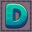 D icon