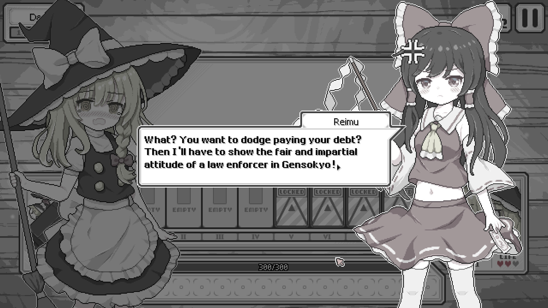 Touhou Witch's Night Market Screenshot 1