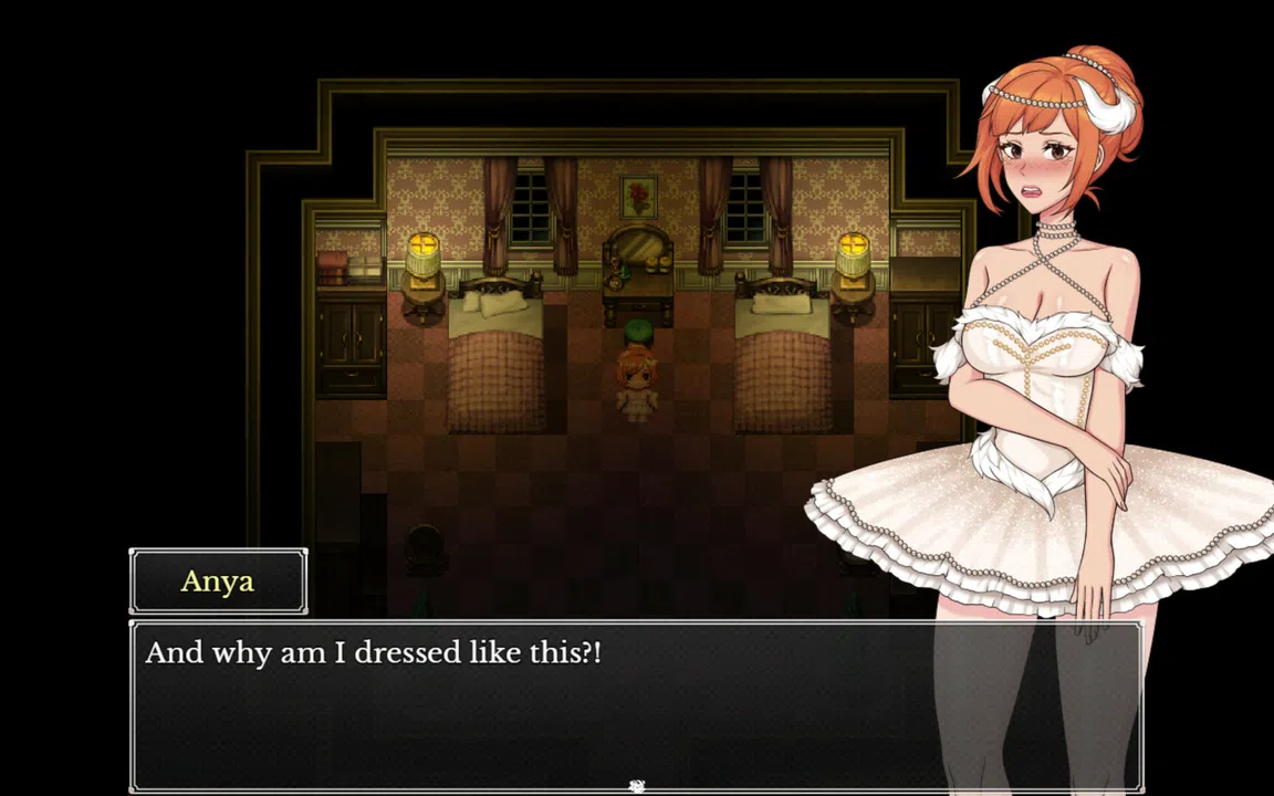 Valse Des Fleurs: Horror RPG Maker Game Demo Screenshot 1