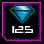 You have collected 125 gems! icon