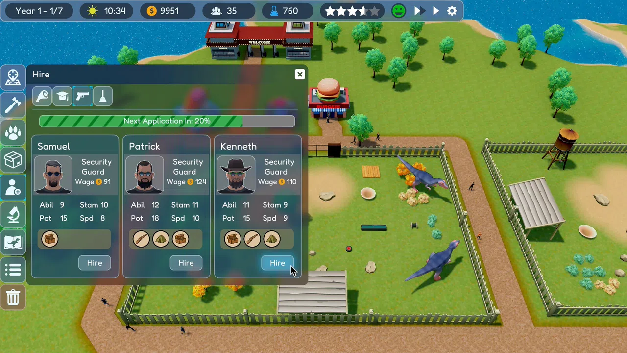 Dino Park Manager Screenshot 7