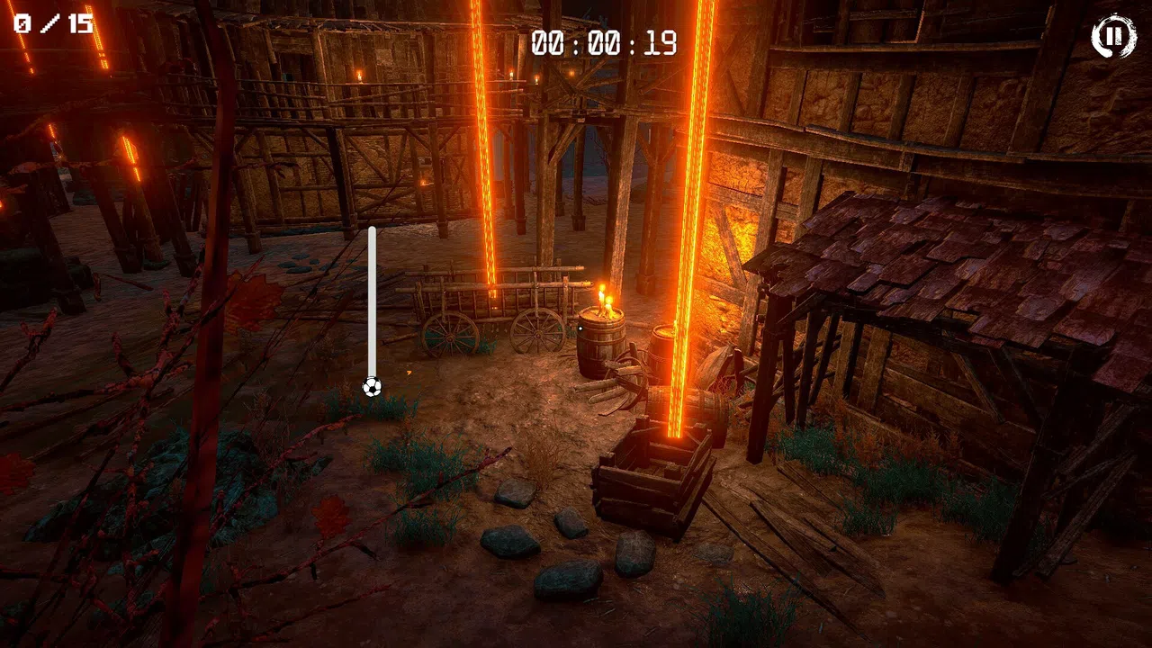 ROOM FOOTBALL - Dark Place Screenshot 1