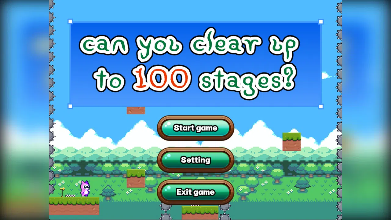 Can you clear up to 100 stages? Demo Screenshot 3