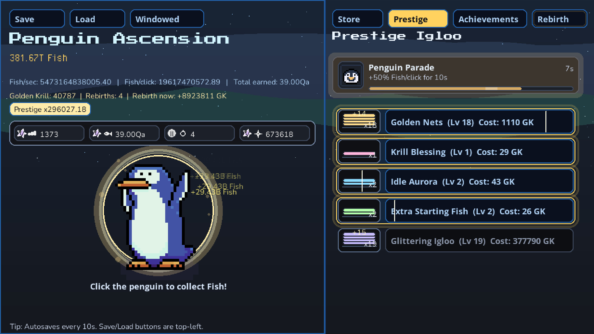 Penguin Ascension Screenshot 1