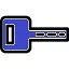 Blue Key icon