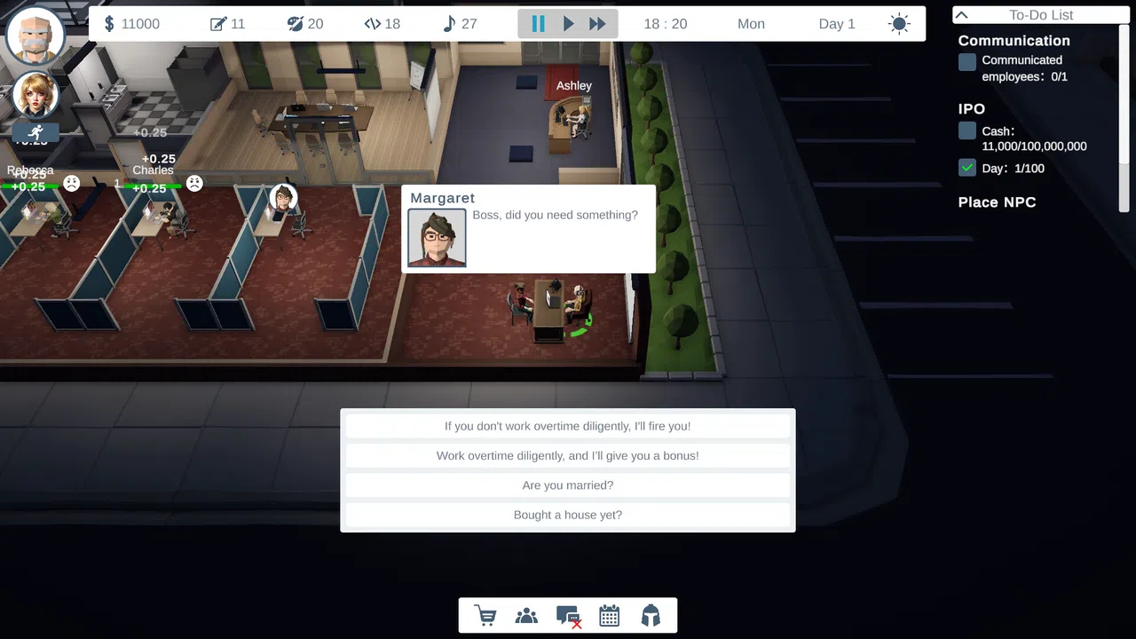 Boss Simulator Demo Screenshot 1