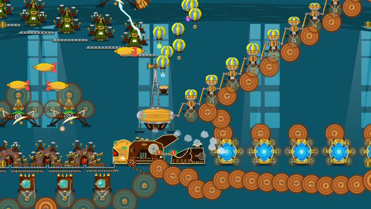 Steampunk Idle Spinner Screenshot 2