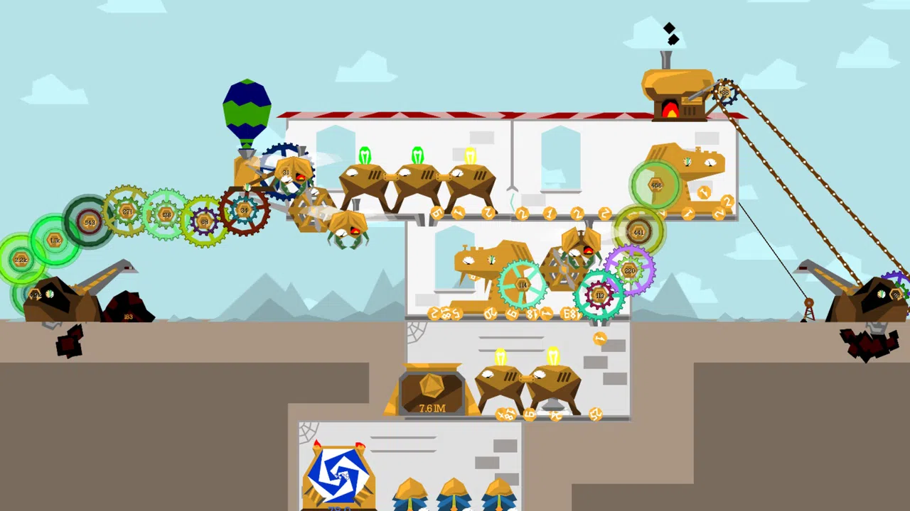 Steampunk Idle Spinner Screenshot 4