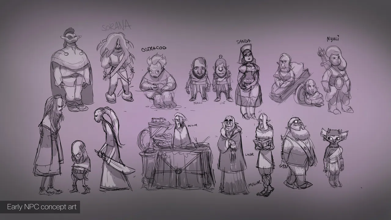 Near-Mage - Digital Artbook Screenshot 3