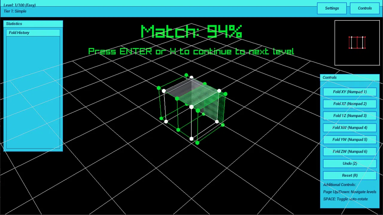 Dimensional Fold Screenshot 0