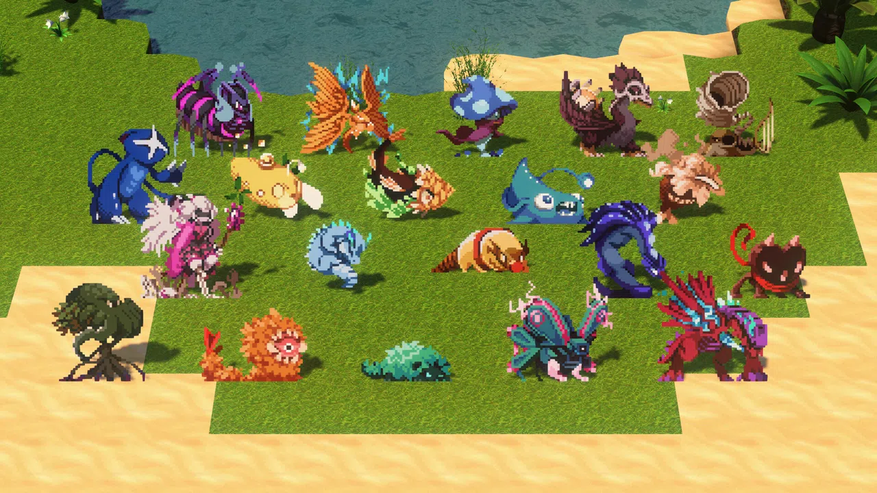 RPG Developer Bakin Mokemo Factory MONSTER PIXEL PACK Vol.4 Screenshot 1