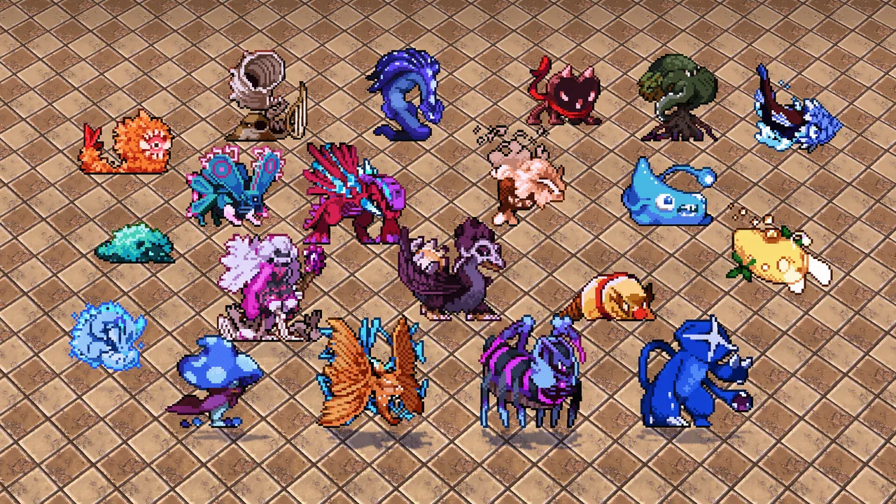 RPG Developer Bakin Mokemo Factory MONSTER PIXEL PACK Vol.4 Screenshot 2