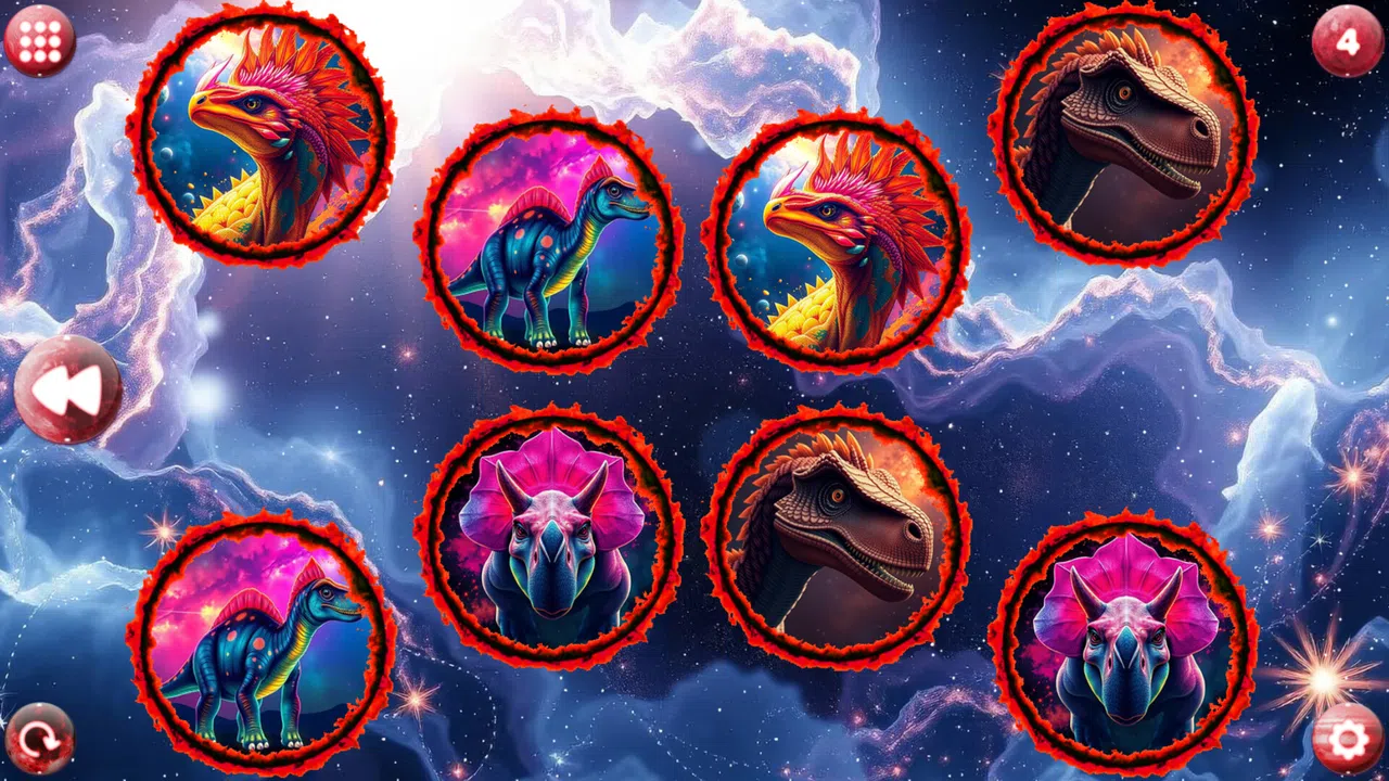 Space Memory: Dinosaurs Screenshot 2