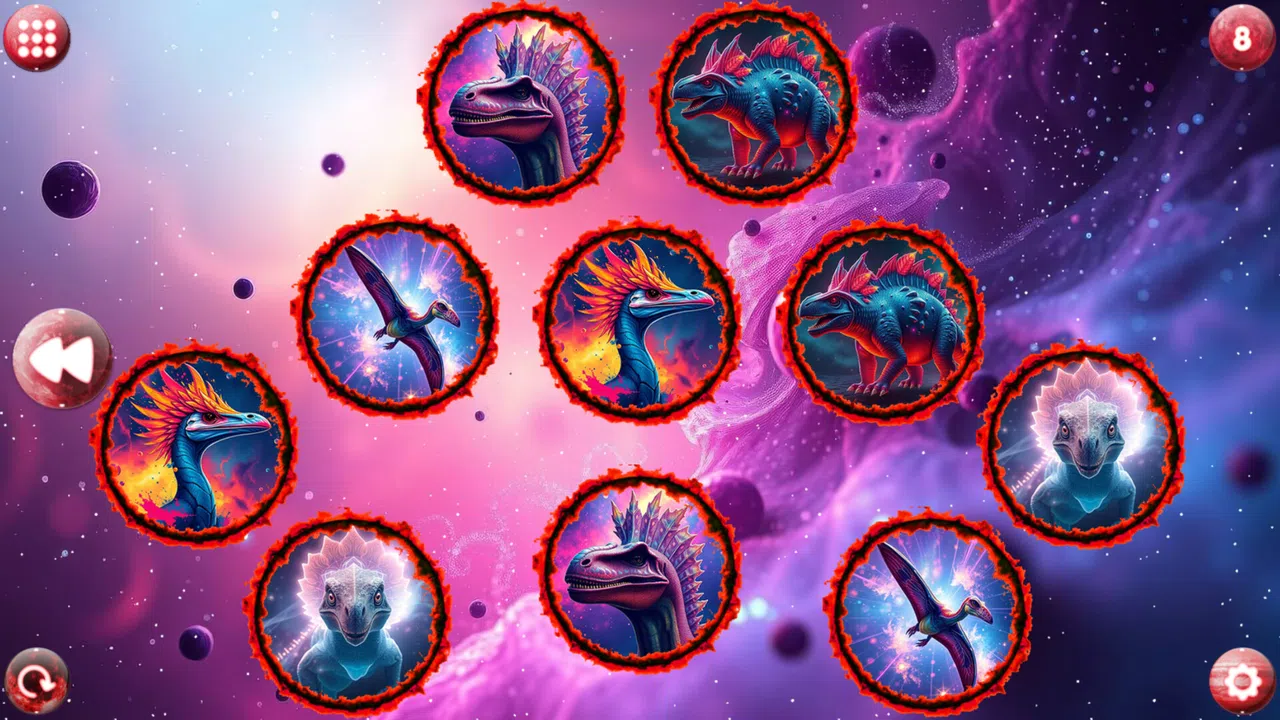 Space Memory: Dinosaurs Screenshot 4