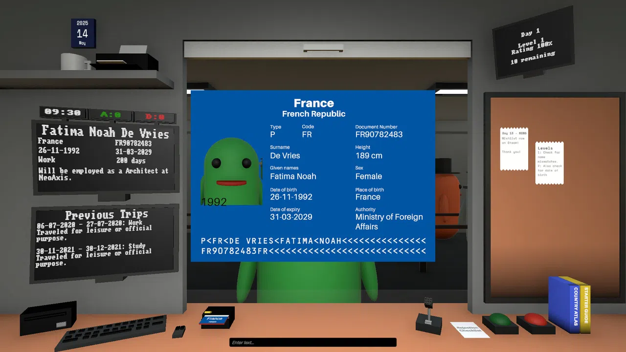 Embassy Says No: Internship Screenshot 1