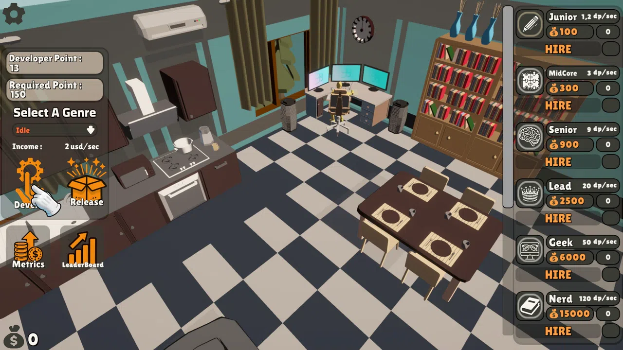 GameDev Clicker: Tap & Build Screenshot 3