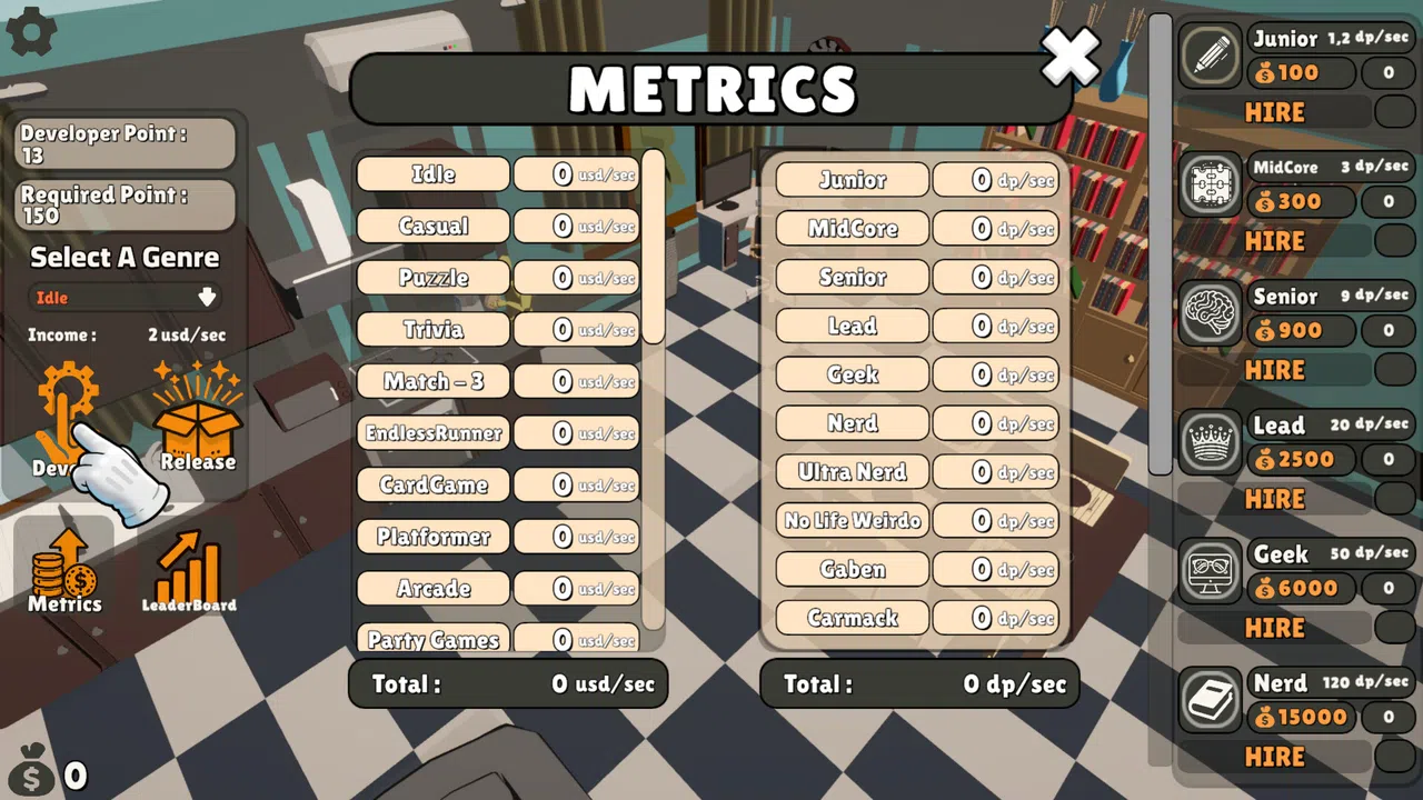 GameDev Clicker: Tap & Build Screenshot 4