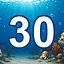 30 level completed icon