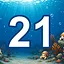21 level completed icon