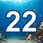 22 level completed icon