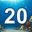 20 level completed icon