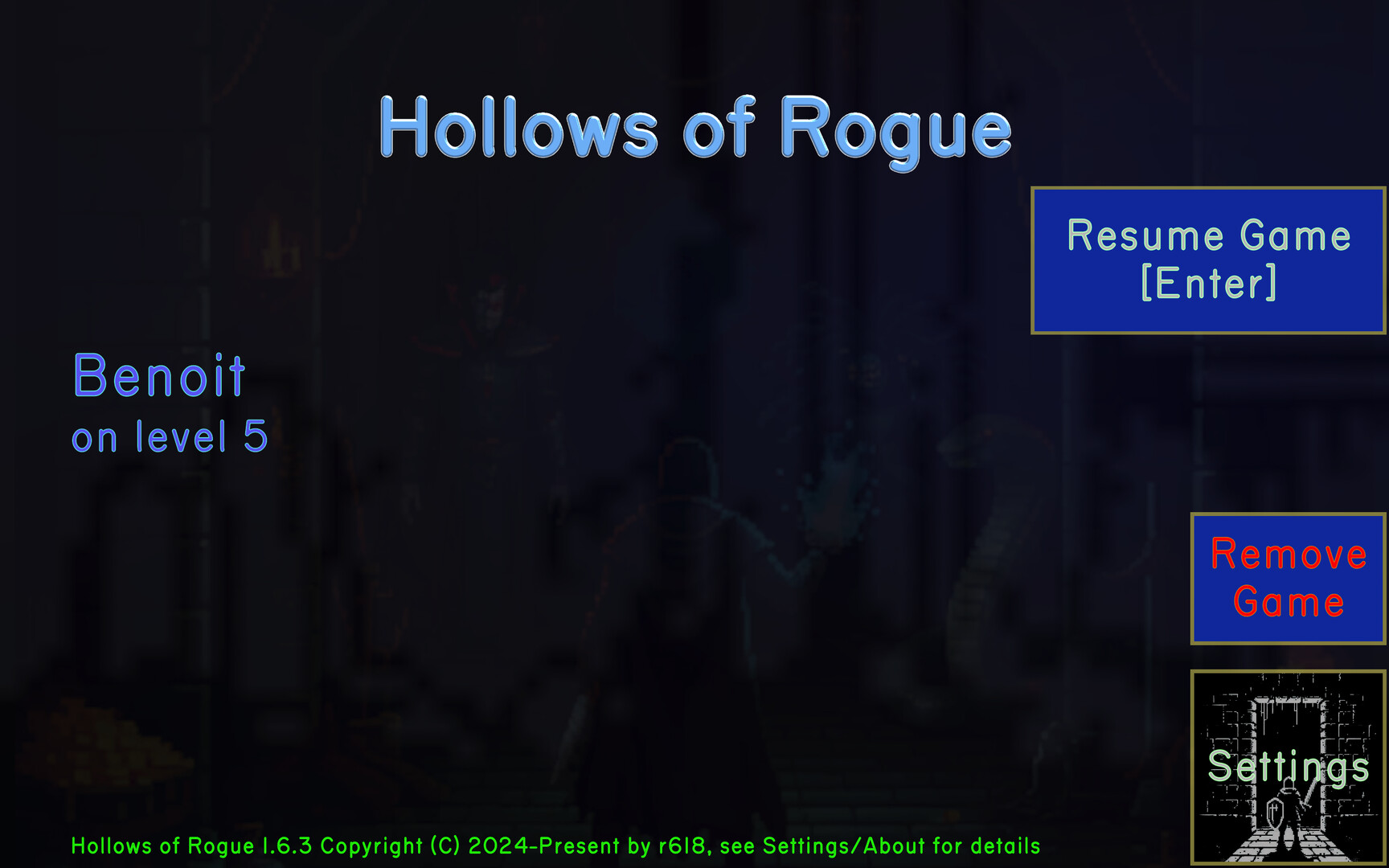 Hollows Of Rogue Screenshot 0