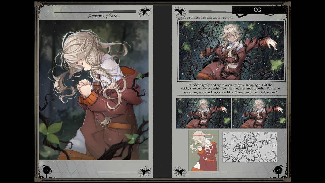 Graces: Posthumous Wish Artbook Screenshot 5