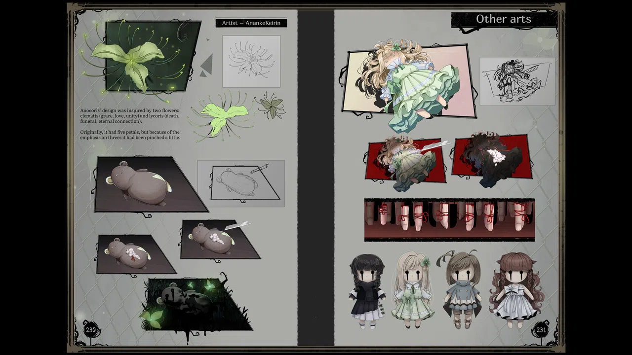 Graces: Posthumous Wish Artbook Screenshot 9