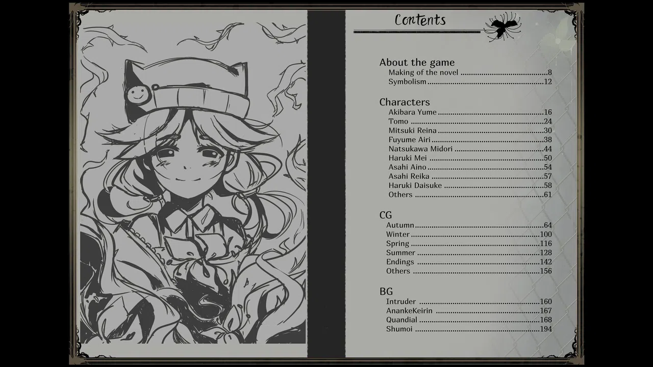 Graces: Posthumous Wish Artbook Screenshot 1
