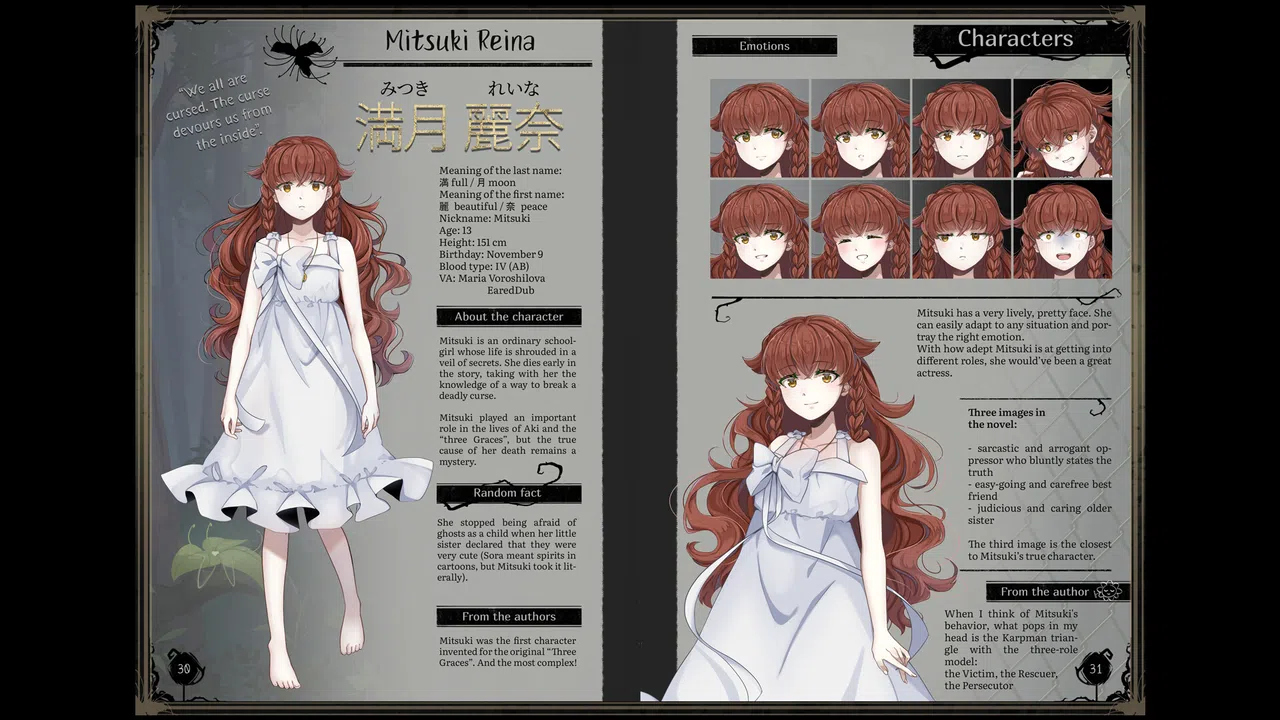 Graces: Posthumous Wish Artbook Screenshot 3