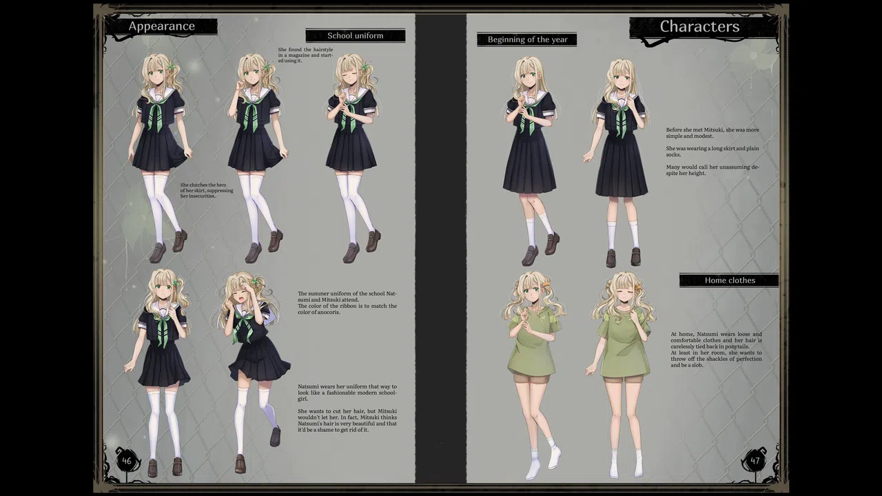 Graces: Posthumous Wish Artbook Screenshot 4