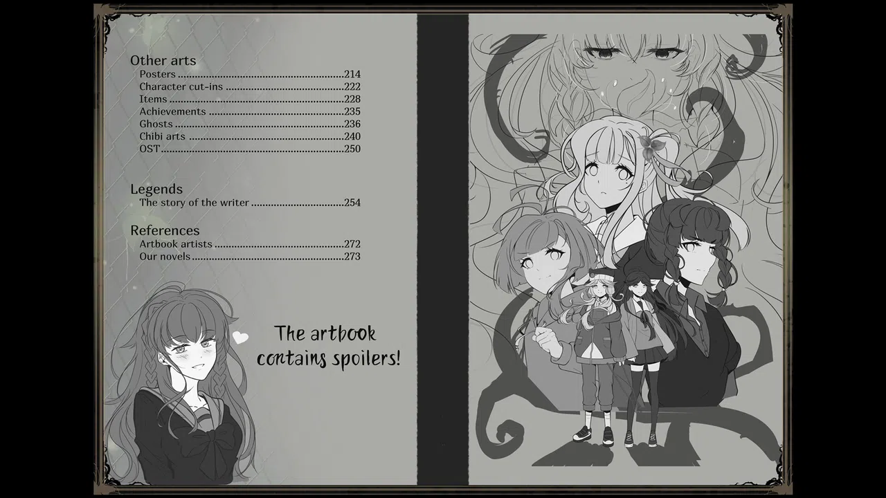 Graces: Posthumous Wish Artbook Screenshot 2
