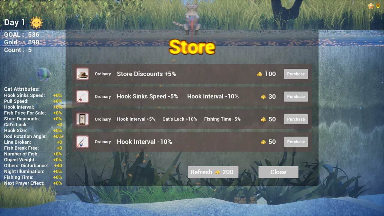 Merry Fishing Meow Screenshot 1
