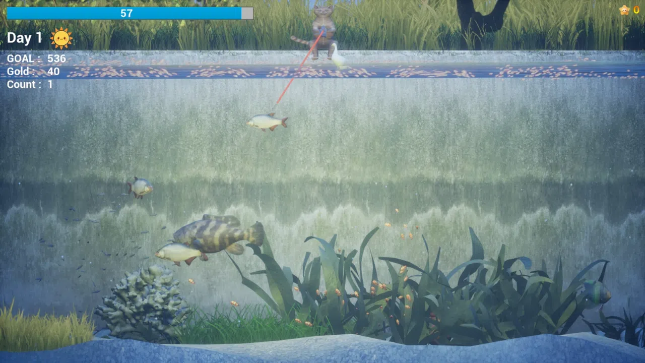 Merry Fishing Meow Screenshot 0