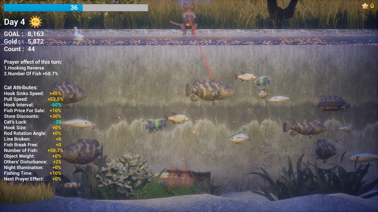 Merry Fishing Meow Screenshot 3