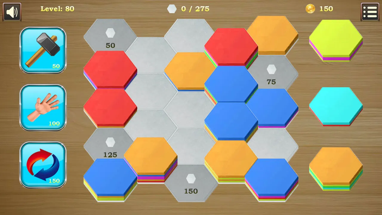 Sort Hexa Tiles Screenshot 4