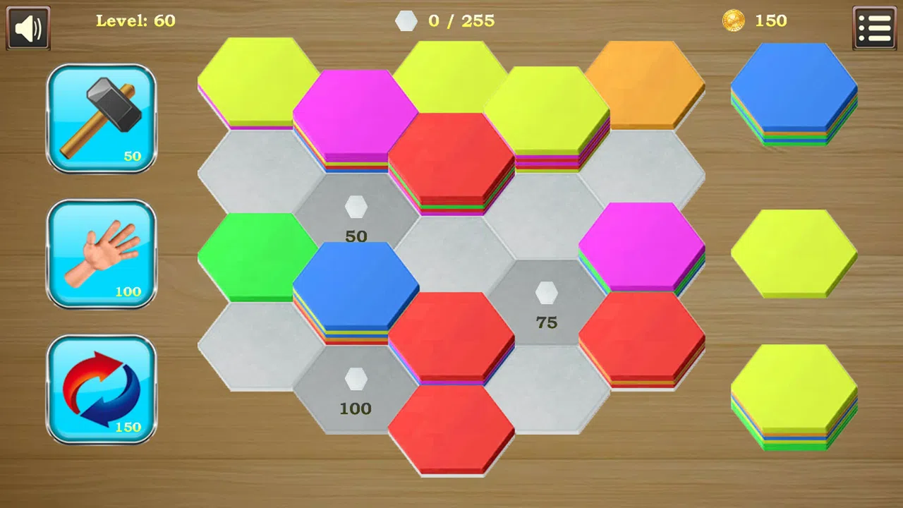 Sort Hexa Tiles Screenshot 3