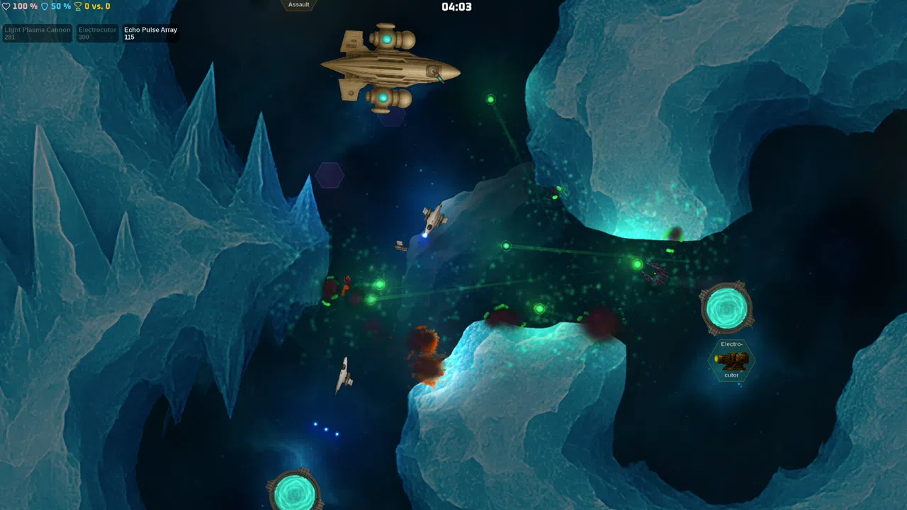 Caveflyer: Rift War Screenshot 1