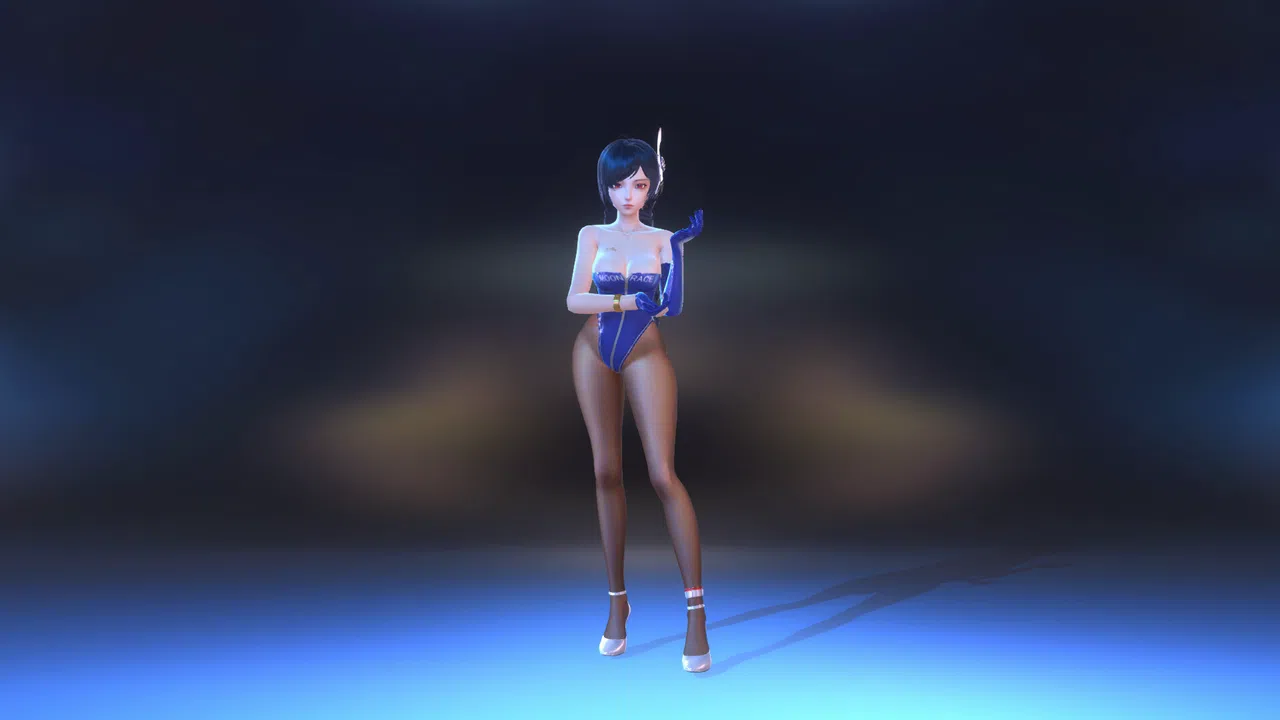 Angel Legion-DLC Racing Cheer (Blue) Screenshot 0
