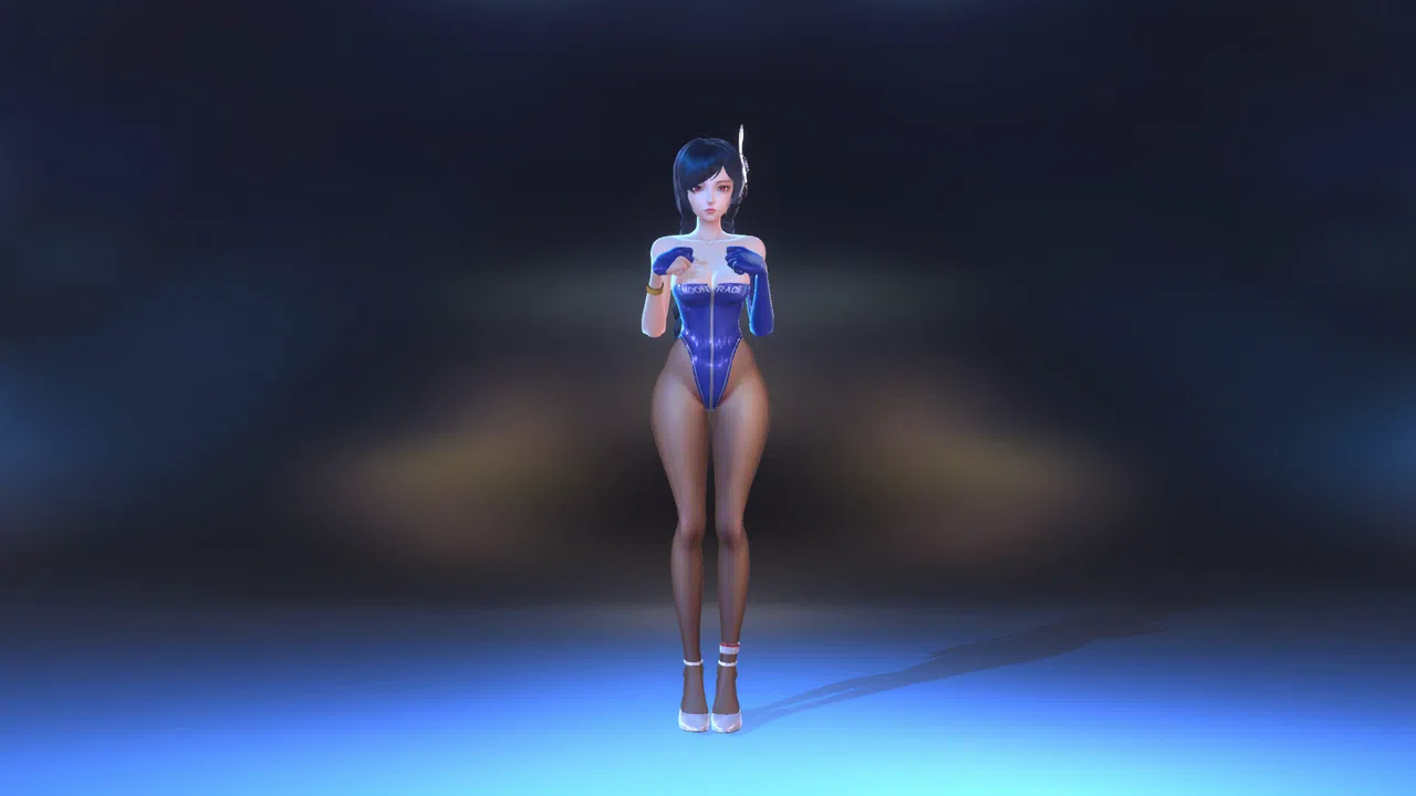 Angel Legion-DLC Racing Cheer (Blue) Screenshot 2