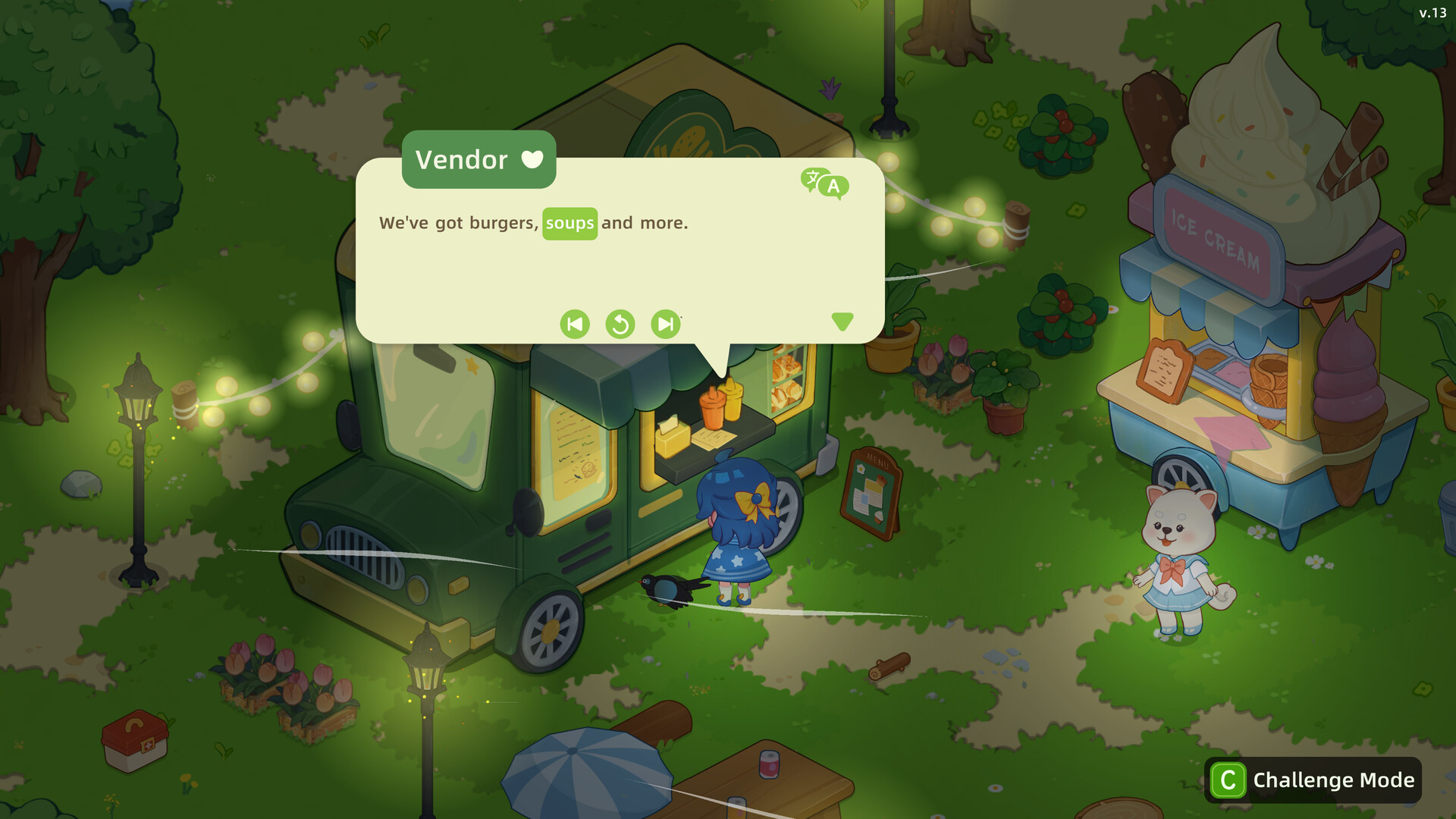Blossom’s Grove: An English-Learning Game Screenshot 3