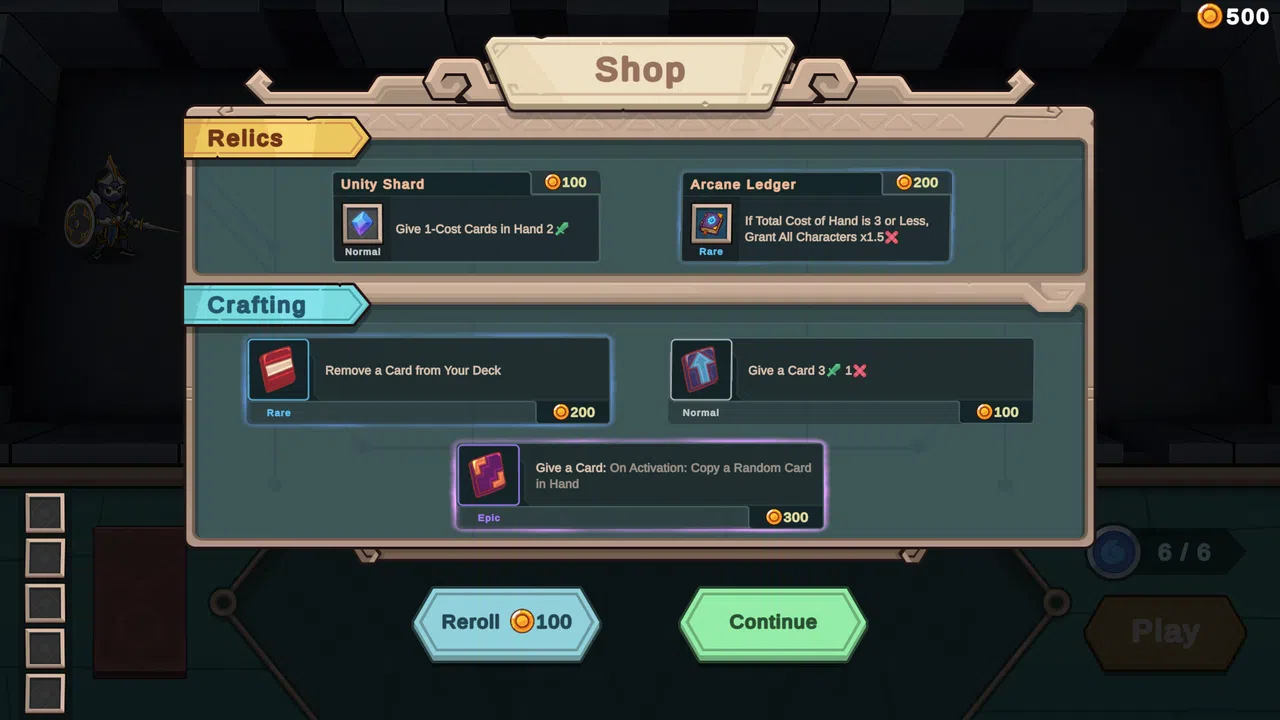 Awrak Deckbuilder Demo Screenshot 3