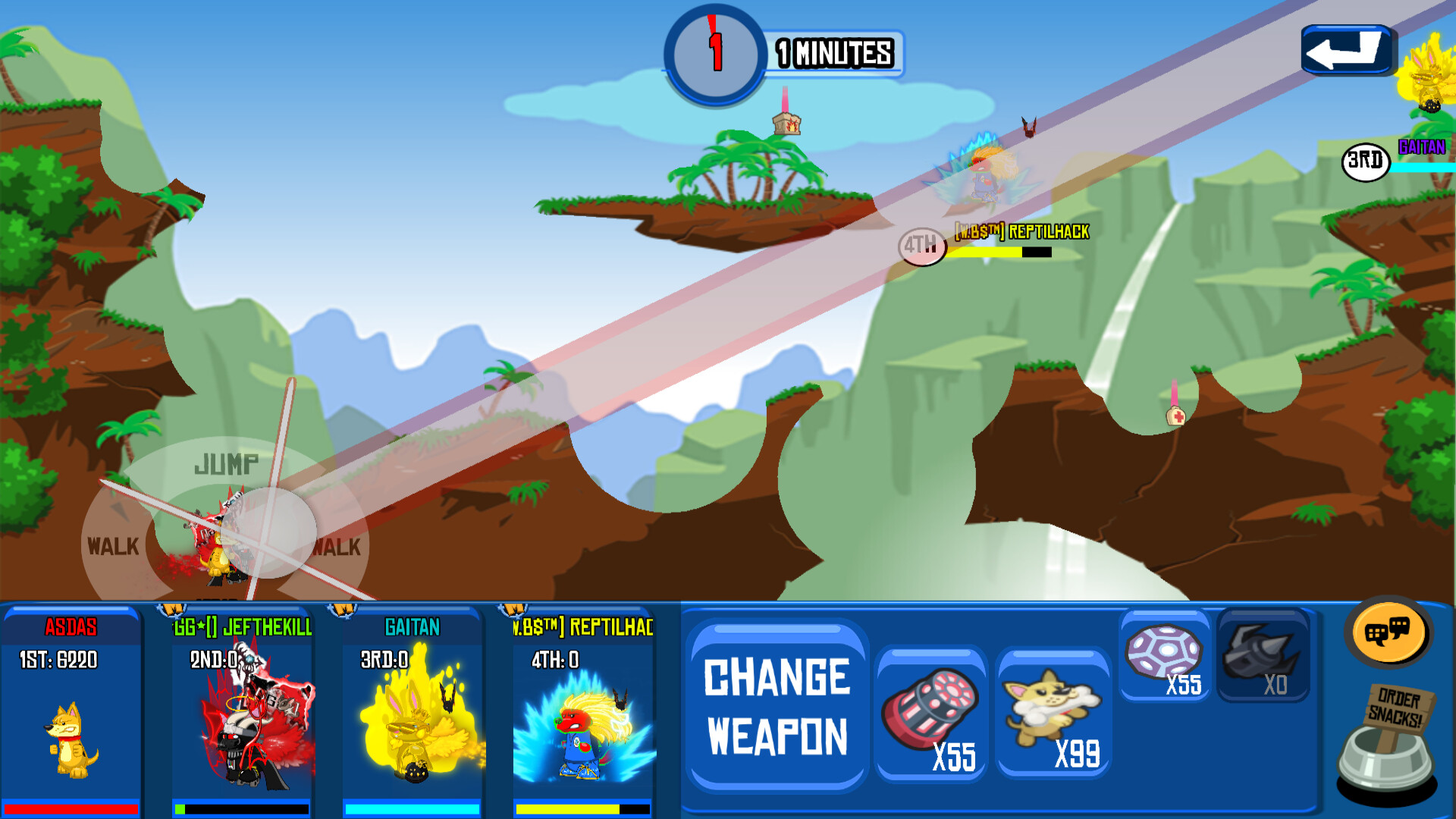 Wild Ones Battle Stadium Screenshot 2