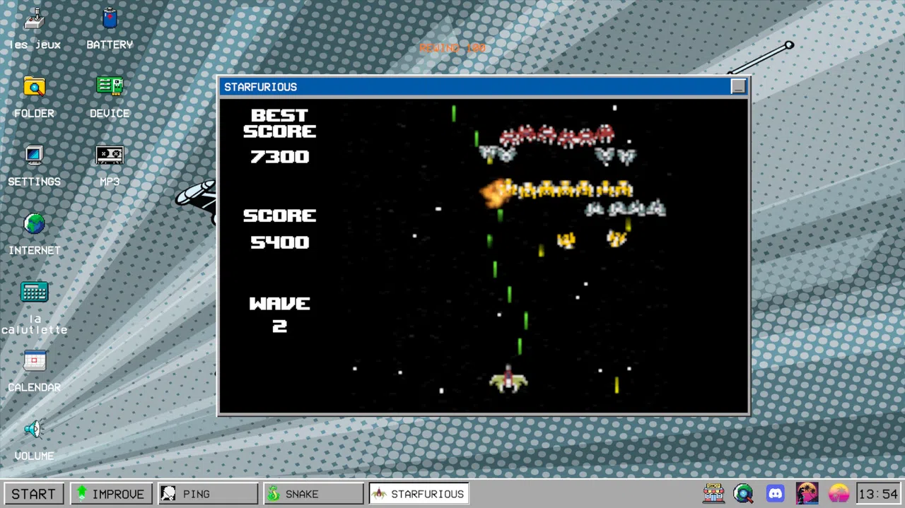 VHS - Starfurious Screenshot 1