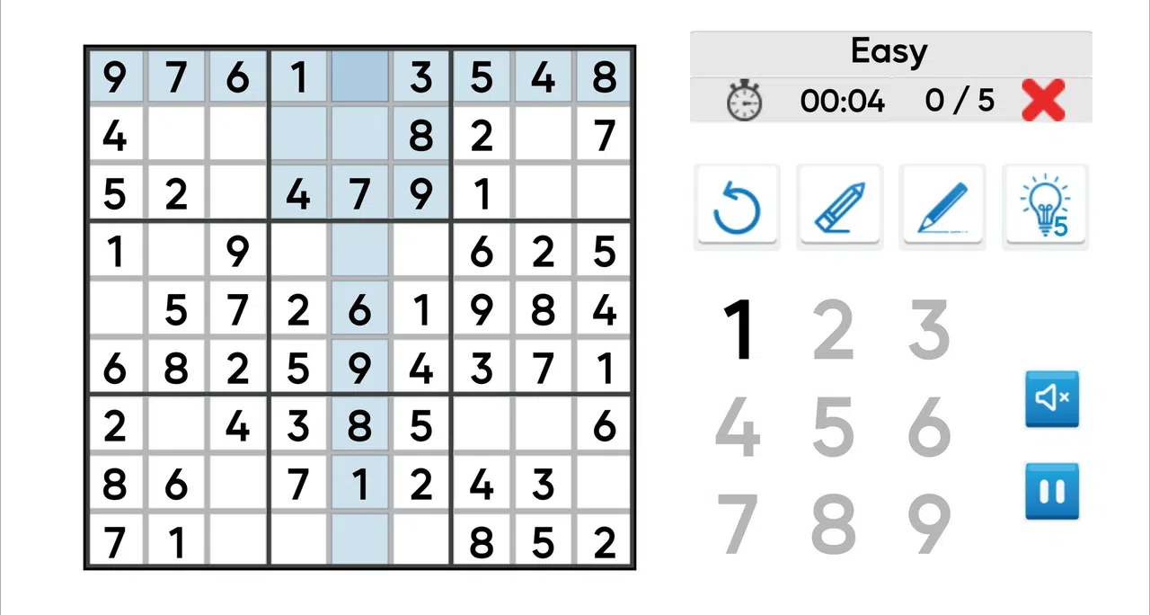 Sudoku Mania Screenshot 1